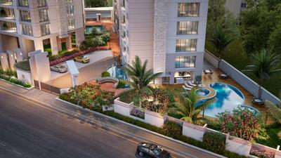 Balcony Image of 5830 Sq.ft 5 BHK Apartment / Flat for sale in Vanita Vijay Signature, Vesu Surat for Rs. 42500000