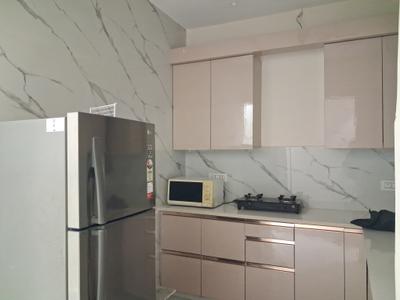 Kitchen Image of 1100 Sq.ft 2 BHK Builder Floor for rent in Mansarover Garden New Delhi for Rs. 45000