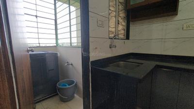 Kitchen Image of 709 Sq.ft 1 BHK Apartment / Flat for rent in Green Paradise, Dahin Nagar Surat for Rs. 17000