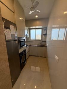 Kitchen Image of 579 Sq.ft 1 BHK Apartment / Flat for rent in Hiranandani Highland A B C D And E Wing, Powai Mumbai for Rs. 70016