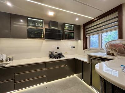 Kitchen Image of 2500 Sq.ft 4 BHK Apartment / Flat for sale in CGHS Gurugram Apartment, Sector 56 Gurgaon for Rs. 35000000