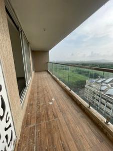 Balcony Image of 2350 Sq.ft 3 BHK Apartment / Flat for sale in Shreenathji Delta Riviera, Ulwe Navi Mumbai for Rs. 50000000