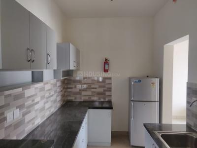 Kitchen Image of 1010 Sq.ft 2 BHK Apartment / Flat for rent in Prestige Jindal City, Anchepalya Bengaluru for Rs. 37000