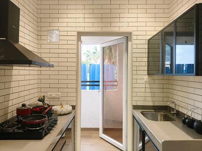 Kitchen Image of 546 Sq.ft 1 BHK Apartment / Flat for sale in Arihant Avanti Phase II, Shilgaon Thane for Rs. 4400000