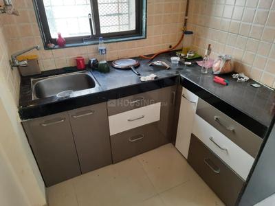Kitchen Image of 450 Sq.ft 1 BHK Apartment / Flat for sale in Squarefeet Grand Square, Kasarvadavali Thane for Rs. 5200000