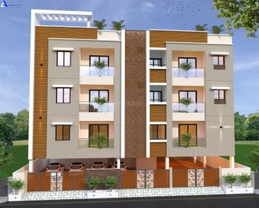 Image of 1926 Sq.ft 4 BHK Apartment / Flat for sale in Nanganallur, Chennai for Rs. 25238000