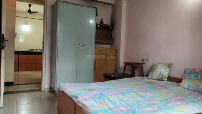 Bedroom Image of 855 Sq.ft 2 BHK Apartment / Flat for rent in Vasant Sagar Saraswati Complex, Kandivali East Mumbai for Rs. 55000