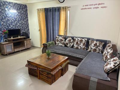 Hall Image of 610 Sq.ft 1.5 BHK Apartment / Flat for rent in TCG The Cliff Garden Apartments, Hinjawadi Phase 3 Pune for Rs. 25000