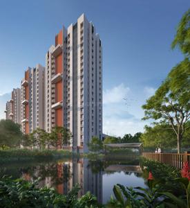 Image of 1130 Sq.ft 3 BHK Apartment / Flat for sale in Joka, Kolkata for Rs. 7448000