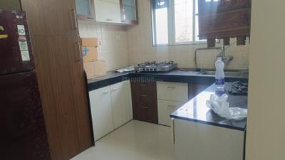 Kitchen Image of 750 Sq.ft 1.5 BHK Apartment / Flat for rent in Alliance Nisarg, Wakad Pune for Rs. 30000