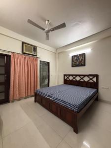 Bedroom Image of 1050 Sq.ft 2 BHK Builder Floor for rent in Sector 30 Gurgaon for Rs. 40000