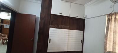 Bedroom Image of 734 Sq.ft 2 BHK Apartment / Flat for rent in GK Developer Dwarka Sai, Rahatani Pune for Rs. 38000