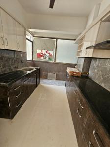 Kitchen Image of 1400 Sq.ft 2 BHK Apartment / Flat for sale in Anandam Tiara Residence, Bicholi Hapsi Indore for Rs. 8500000