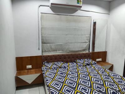 Bedroom Image of 1200 Sq.ft 3 BHK Apartment / Flat for rent in Bhayli Vadodara for Rs. 25000