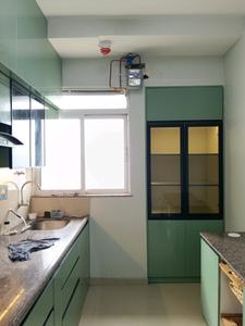 Kitchen Image of 450 Sq.ft 1 BHK Apartment / Flat for rent in Puraniks City Reserva Phase 1, Kasarvadavali Thane for Rs. 20000