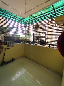 Balcony Image of 600 Sq.ft 3 BHK Apartment / Flat for sale in Gota Ahmedabad for Rs. 6800000