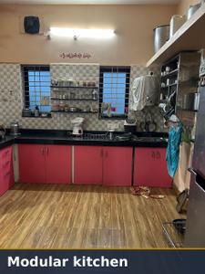 Kitchen Image of 2400 Sq.ft 3 BHK Independent House for rent in Yalakki Shettar Colony Dharwad for Rs. 20000