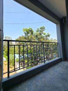 Balcony Image of 800 Sq.ft 1 BHK Builder Floor for rent in Harlur Bengaluru for Rs. 32000