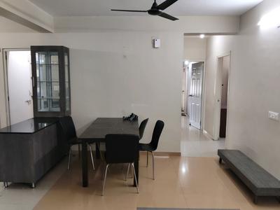 Dining Area Image of 2295 Sq.ft 3 BHK Apartment / Flat for rent in Devnandan Heights, Chandkheda Ahmedabad for Rs. 28000