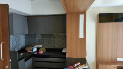 Kitchen Image of 450 Sq.ft 2 BHK Apartment / Flat for rent in Lodha Quality Home Tower 3, Thane West Thane for Rs. 32000