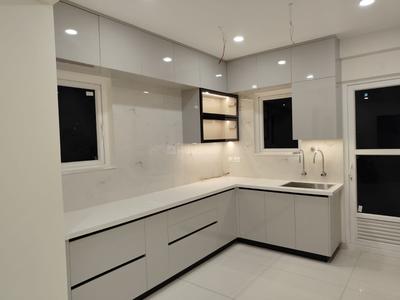 Kitchen Image of 1500 Sq.ft 3 BHK Apartment / Flat for rent in Aparna Sarovar Zicon, Serilingampally Hyderabad for Rs. 60000