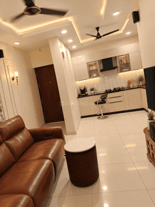 Living Room Image of 682 Sq.ft 1 BHK Apartment / Flat for sale in Brigade Xanadu, Chinna Nolambur Chennai for Rs. 8000000