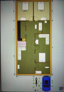 Floor Plan Image of 1400 Sq.ft 3 BHK Independent House for sale in Ashok Nagar Etawah for Rs. 12550000