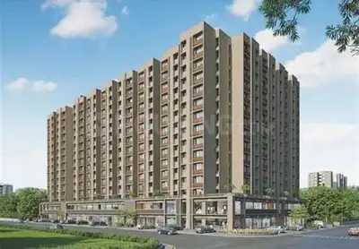 Image of 700 Sq.ft 1 BHK Apartment / Flat for sale in Zaveri Palash Homes, Shantipura, Ahmedabad for Rs. 3500000