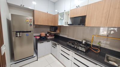 Kitchen Image of 1300 Sq.ft 2.5 BHK Apartment / Flat for sale in Ganesh Malabar County III, Chharodi Ahmedabad for Rs. 9000000