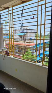 Balcony Image of 1200 Sq.ft 2 BHK Apartment / Flat for rent in Phool Bagh Vizianagaram for Rs. 9000