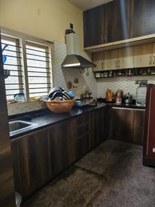 Kitchen Image of 750 Sq.ft 1 BHK Independent House for rent in Rajajinagar Bengaluru for Rs. 16700
