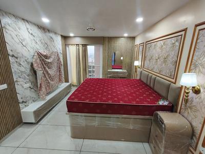 Bedroom Image of 1446 Sq.ft 3.5 BHK Apartment / Flat for rent in Rishita Manhattan, Gomti Nagar Extension Lucknow for Rs. 60000