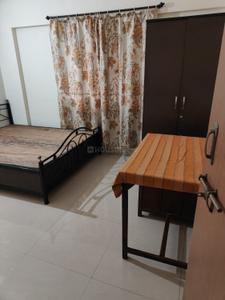 Bedroom Image of 732 Sq.ft 1 BHK Apartment / Flat for rent in K Raheja Vista Phase 3, Mohammed Wadi Pune for Rs. 18000