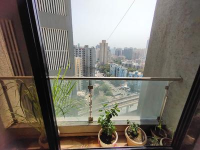 Balcony Image of 952 Sq.ft 2 BHK Apartment / Flat for sale in Satguru Solitaire, Kasarvadavali Thane for Rs. 11000000