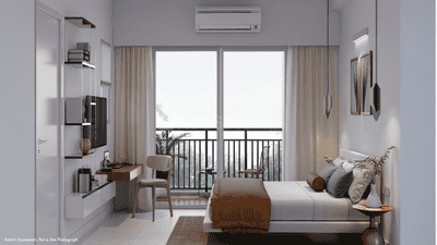 Bedroom Image of 1482 Sq.ft 3 BHK Apartment / Flat for sale in Godrej Evergreen Square, Hinjawadi Phase 3 Pune for Rs. 13900000