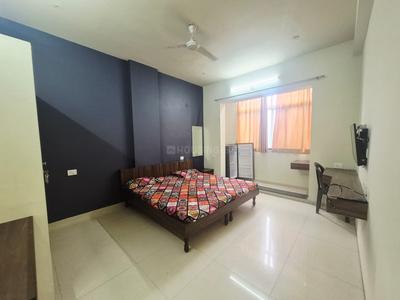 Bedroom Image of 350 Sq.ft 1 RK Apartment / Flat for rent in Vijay Nagar Indore for Rs. 11100