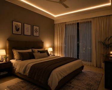 Bedroom Image of 1216 Sq.ft 3 BHK Apartment / Flat for sale in Kukatpally Hyderabad for Rs. 10091584