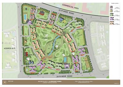 Image of 2375 Sq.ft 4 BHK Apartment / Flat for sale in Jaypee Krescent Homes, Sector 129, Noida for Rs. 17200000