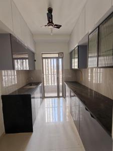 Kitchen Image of 980 Sq.ft 2 BHK Apartment / Flat for rent in Dhokali Naka Thane for Rs. 32000