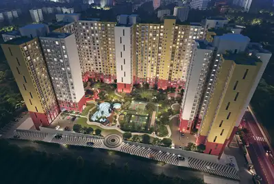 Image of 622 Sq.ft 2 BHK Apartment / Flat for sale in Hubtown Rising City, Ghatkopar East, Mumbai for Rs. 19000000