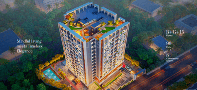 Image of 1300 Sq.ft 2 BHK Apartment / Flat for sale in Chandrasekharpur, Bhubaneswar for Rs. 13000000