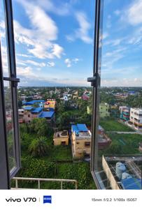 Balcony Image of 1240 Sq.ft 3 BHK Apartment / Flat for rent in Siddha Waterfront Phase I, Rahara Kolkata for Rs. 16000