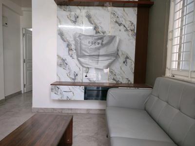 Living Room Image of 650 Sq.ft 1 BHK Apartment / Flat for rent in Chikkakannalli Bengaluru for Rs. 26000