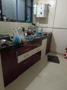 Kitchen Image of 600 Sq.ft 1 BHK Apartment / Flat for rent in Dhankawade Tamrind Park Phase 1, Dhayari Pune for Rs. 12000