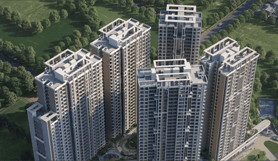 Image of 1082 Sq.ft 2 BHK Apartment / Flat for sale in Miracle Imperio Towers, Tathawade, Pune for Rs. 9800000