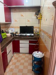 Kitchen Image of 400 Sq.ft 1 BHK Builder Floor for rent in Lajpat Nagar New Delhi for Rs. 25000