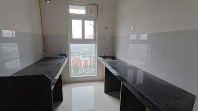Kitchen Image of 650 Sq.ft 1 BHK Apartment / Flat for rent in Kalwa Thane for Rs. 30000