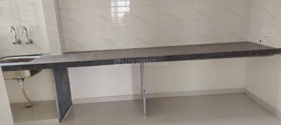 Kitchen Image of 667 Sq.ft 1 BHK Apartment / Flat for rent in Handewadi Pune for Rs. 13000