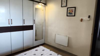 Bedroom Image of 600 Sq.ft 1 BHK Apartment / Flat for sale in Magarpatta Heliconia, Hadapsar Pune for Rs. 8300000