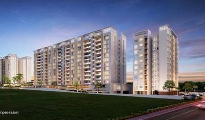 Image of 984 Sq.ft 2 BHK Apartment / Flat for sale in Kumar Magnacity, Manjari Budruk, Pune for Rs. 6499000
